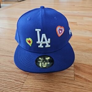 New Era Blue and Red Hat with Iconic Design